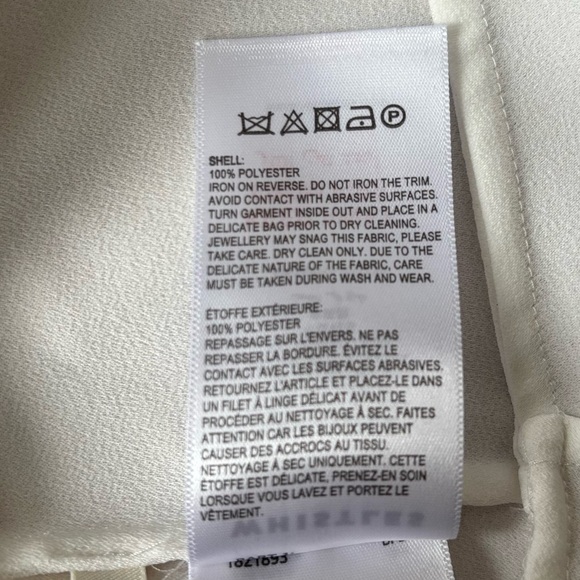 Whistles Jessica Off The Shoulder Ruffled White Black Lining Tank Blouse Top 2 - Picture 10 of 12